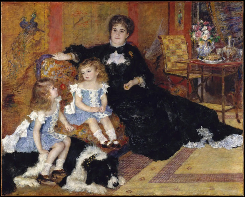 Madame Charpentier e seus filhos - Pierre-Auguste Renoir