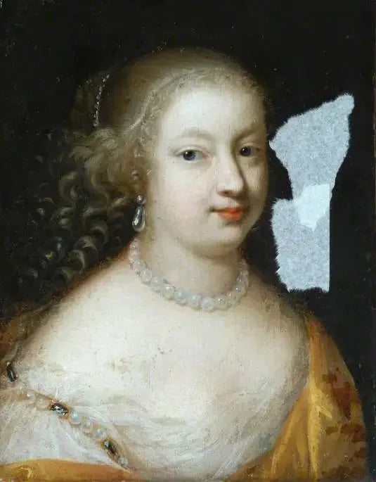 Madame de Grignan (1646-1705), filha da condessa de Sévigné - Pierre Mignard