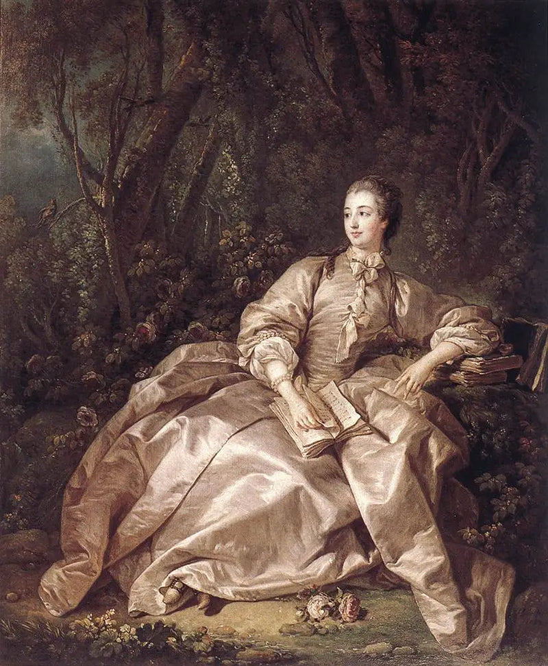 Madame de Pompadour, amante de Luís XV - François Boucher