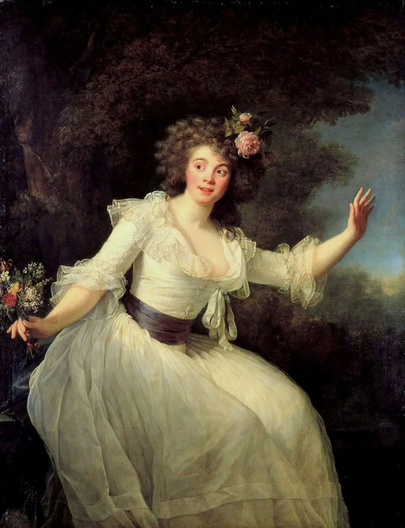 Madame Dugazon no papel de « Nina » - Élisabeth Vigée Le Brun