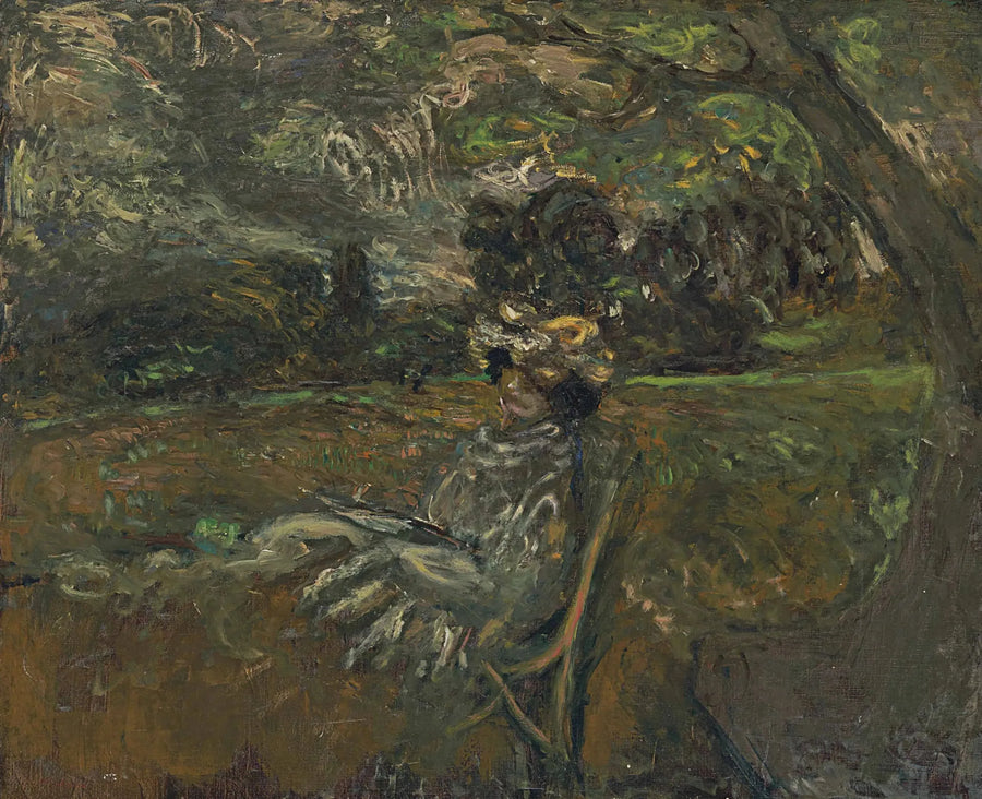 Madame Hessel ao pôr do sol - Édouard Vuillard