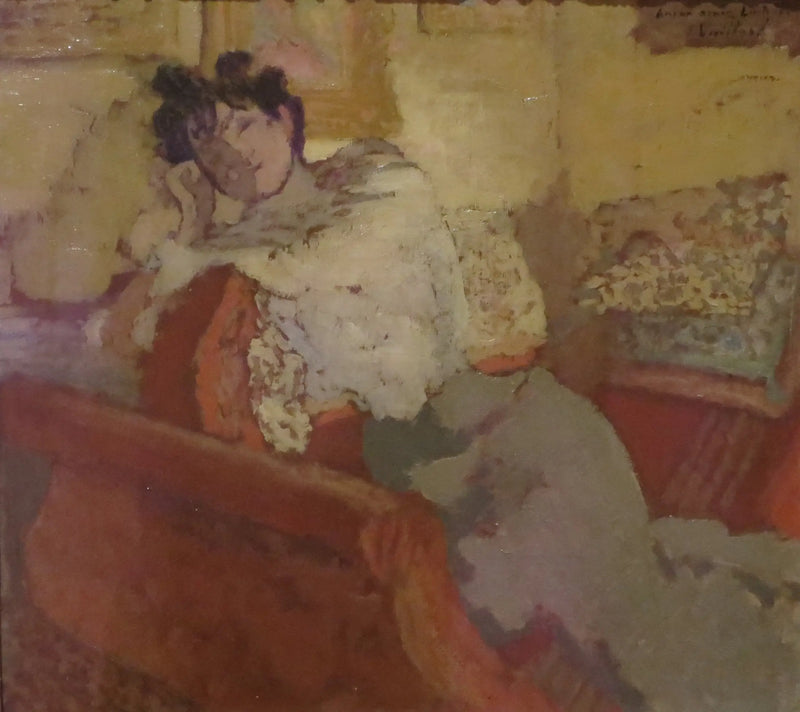 Madame Hessel em seu boudoir - Édouard Vuillard