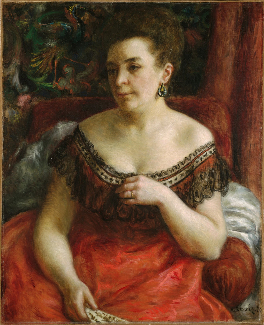 Madame Pierre Henri Renoir (Blanche-Marie Blanc, 1841-1910 ?) - Pierre-Auguste Renoir
