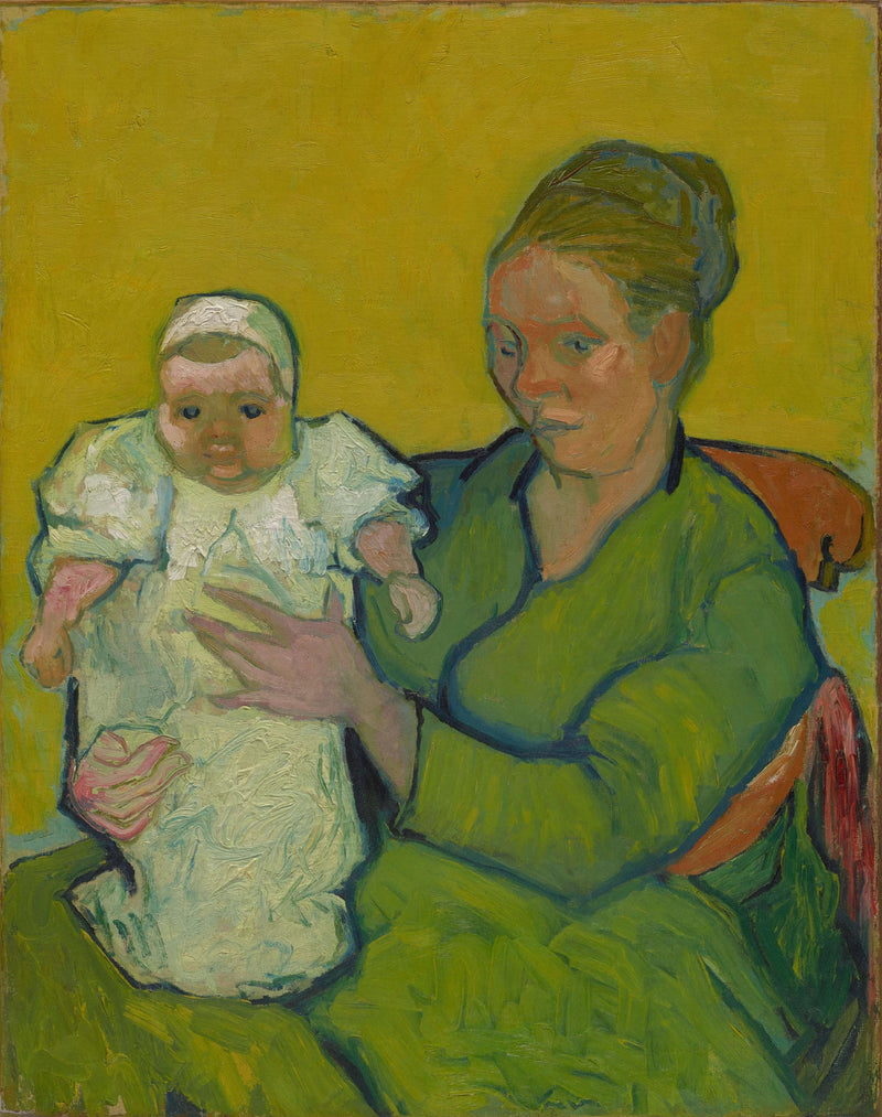 Mãe Roulin com seu bebê - Vincent van Gogh