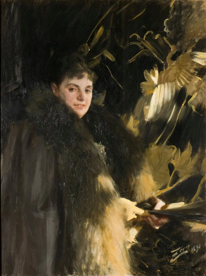 Madame Véronique Heiss - Anders Zorn