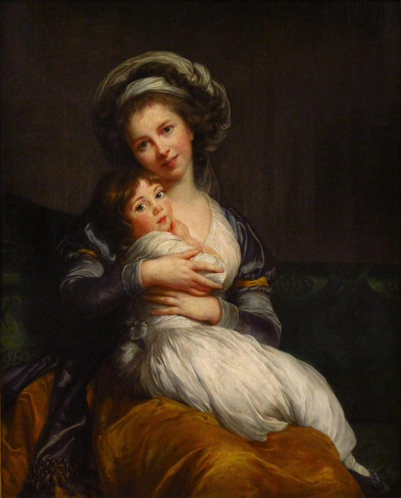Madame Vigée Le Brun e sua filha - Élisabeth Vigée Le Brun