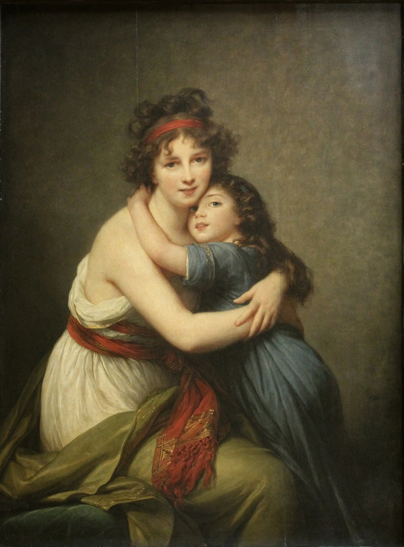 Madame Vigée Le Brun e sua filha - Élisabeth Vigée Le Brun