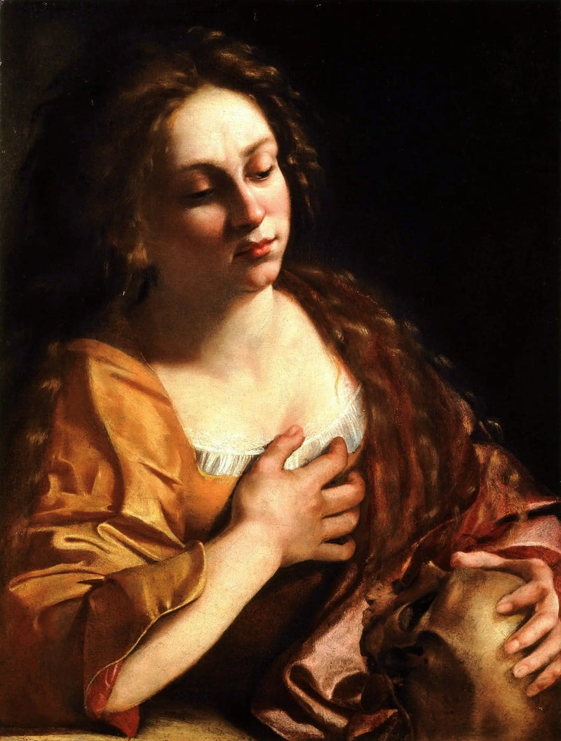 Madeleine Penitente - Artemisia Gentileschi