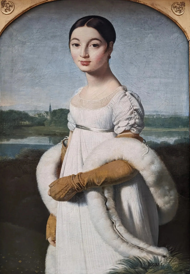 Senhorita Caroline Rivière - Jean-Auguste-Dominique Ingres