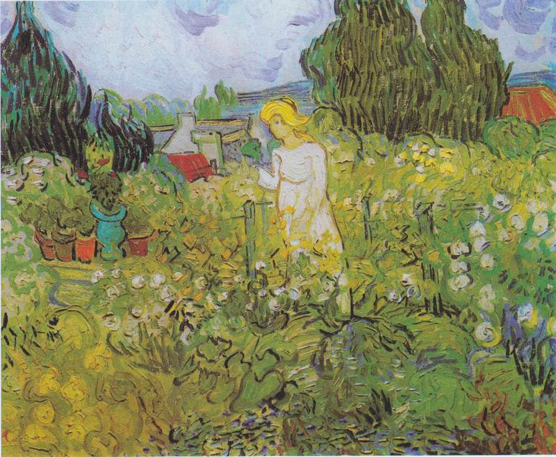 Mademoiselle Gachet no jardim - Vincent van Gogh