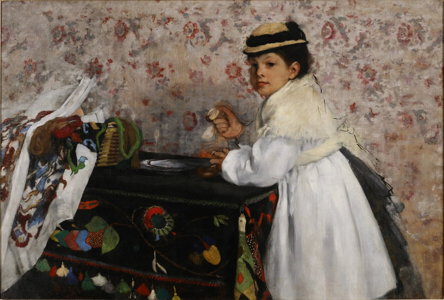 Senhorita Hortense Valpinçon - Edgar Degas