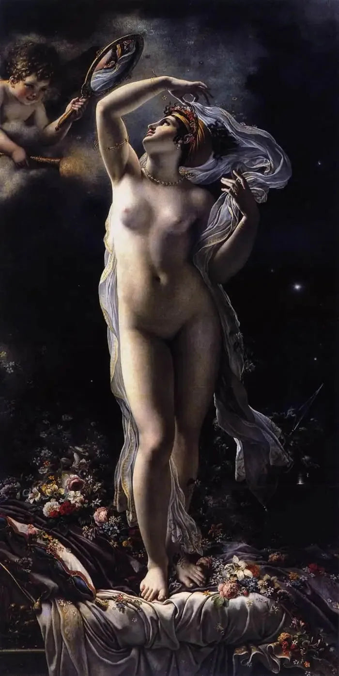 Mademoiselle Lange em Vênus - Anne-Louis Girodet