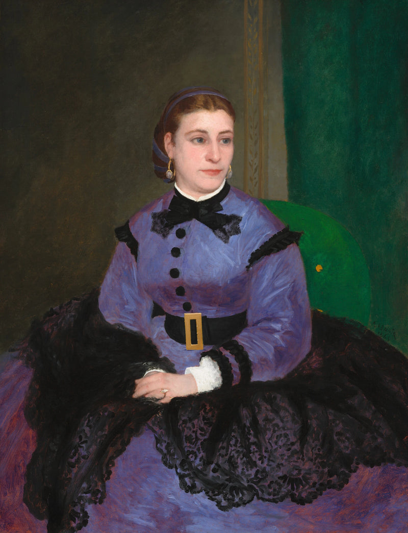 Mademoiselle Sicot - Pierre-Auguste Renoir