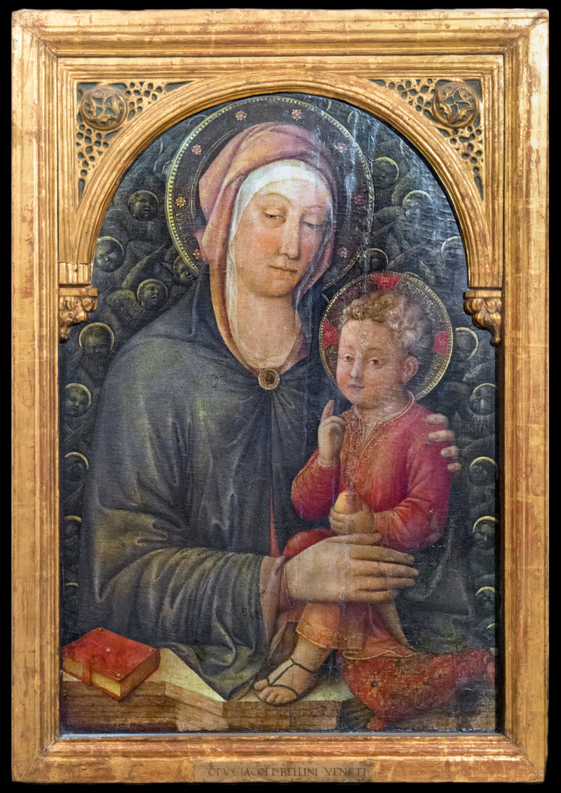 Madona com Cristo abençoando - Iacopo Bellini