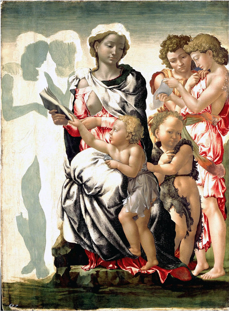 Madona de Manchester - Michelangelo