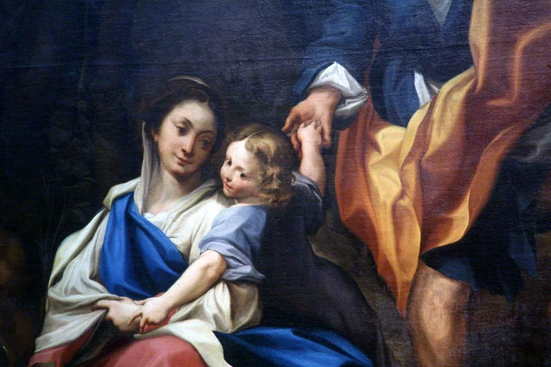 Madonna da Tigela (d'après Correggio) (detalhe) - Anton Raphael Mengs