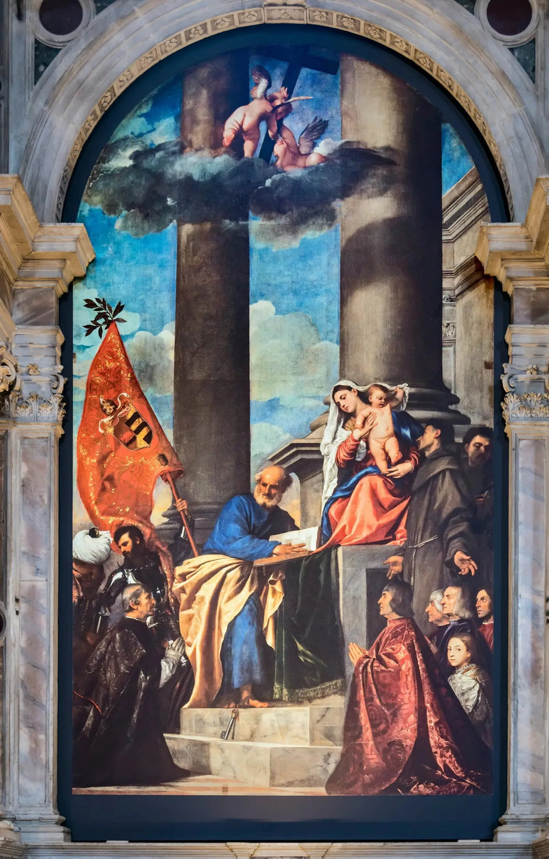 Madonna de Ca' Pesaro - Tiziano