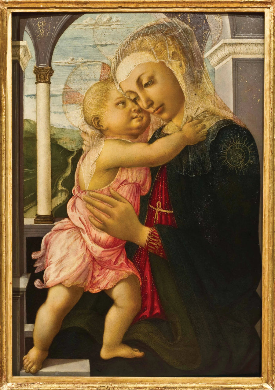 A Virgem da loggia - Sandro Botticelli