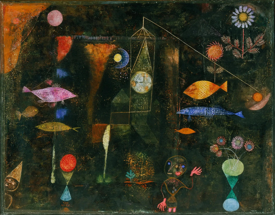 Magia dos peixes - Paul Klee