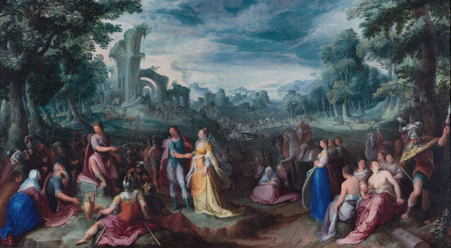 La magnanimité de Scipion - Carel van Mander