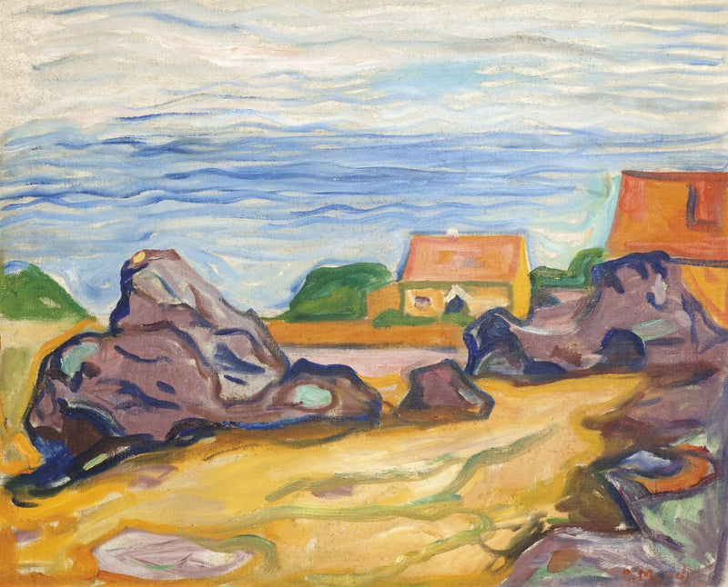 casa em Borre - Edvard Munch