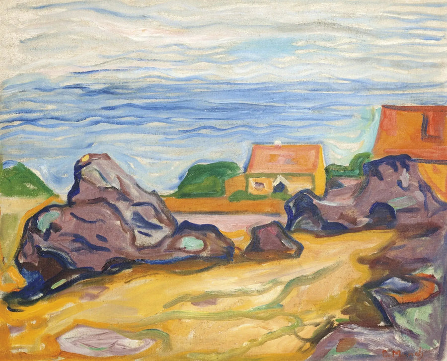 casa em Borre - Edvard Munch