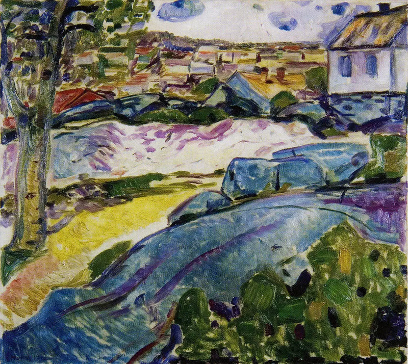 casa em Kragerø - Edvard Munch