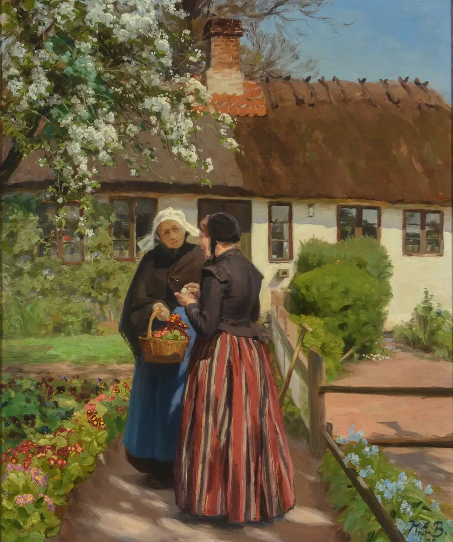 Casa em Lille Næstved - H. A. Brendekilde