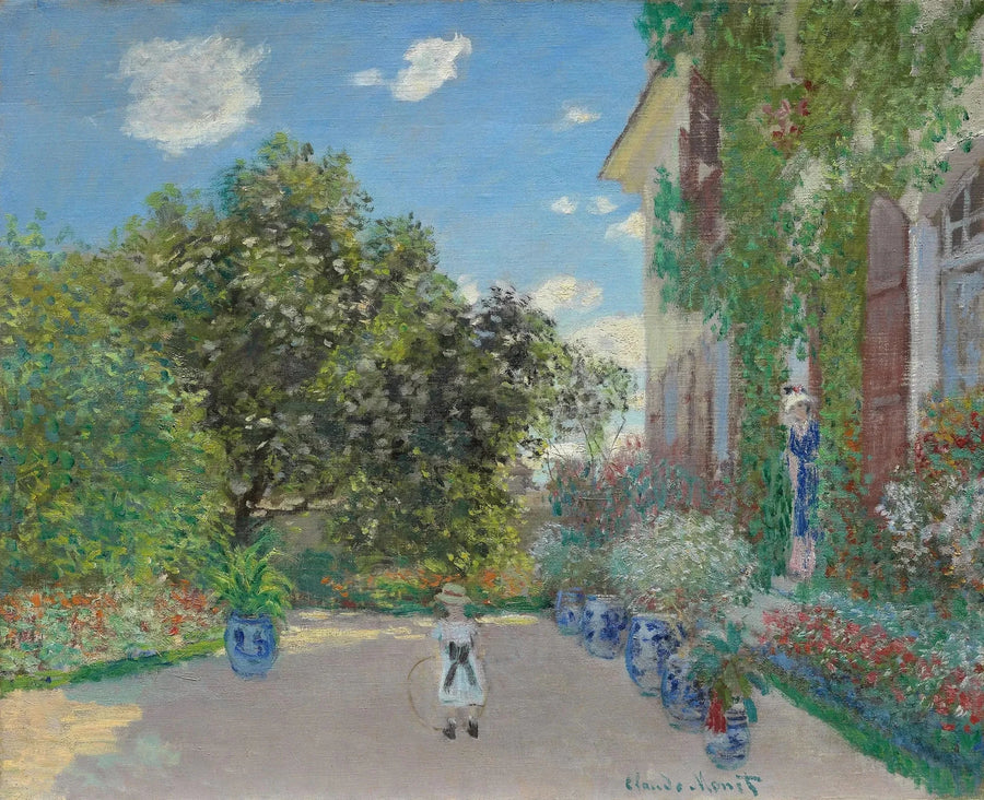 A Casa do Artista em Argenteuil W284 - Claude Monet