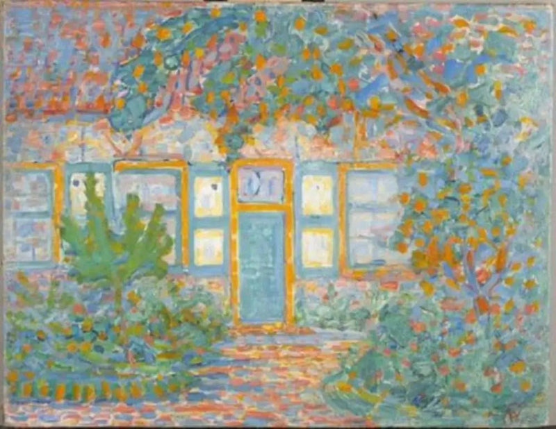 Casa ao sol - Piet Mondrian