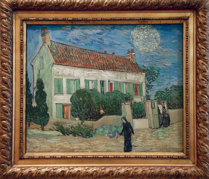 A Casa Branca, à noite - Vincent van Gogh