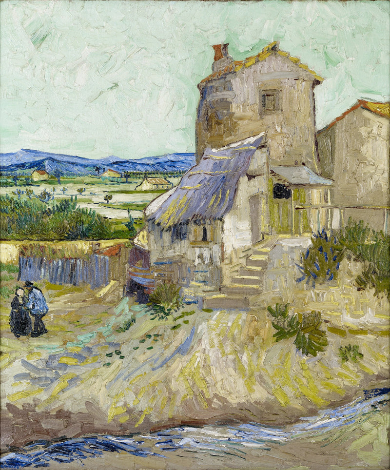 A Casa da Crau - Vincent van Gogh
