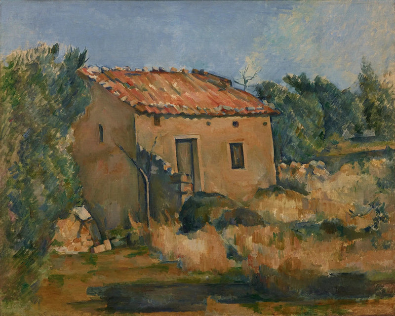 Casa na campanha aixoise - Paul Cézanne