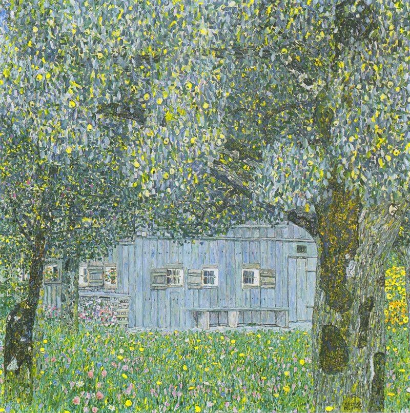 Casa de campo da Alta Áustria - Gustav Klimt