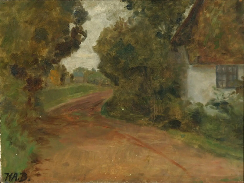 Casa de vó na vila de Brendekilde. - H. A. Brendekilde