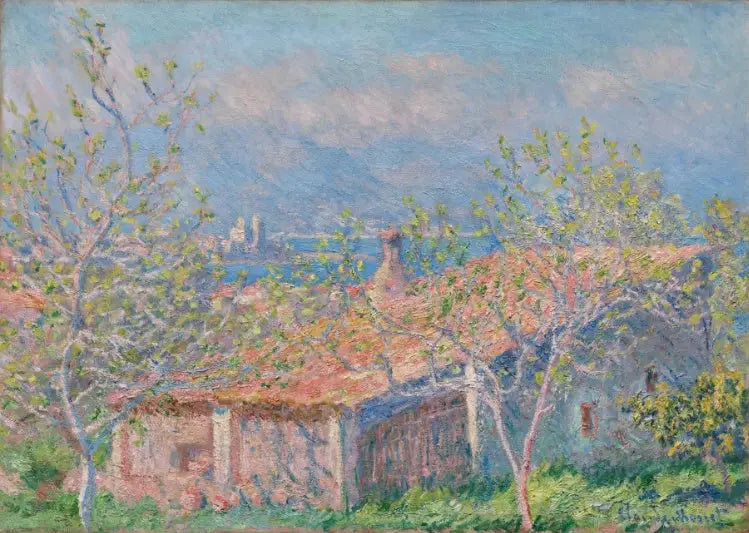 Casa de jardineiro em Antibes - Claude Monet