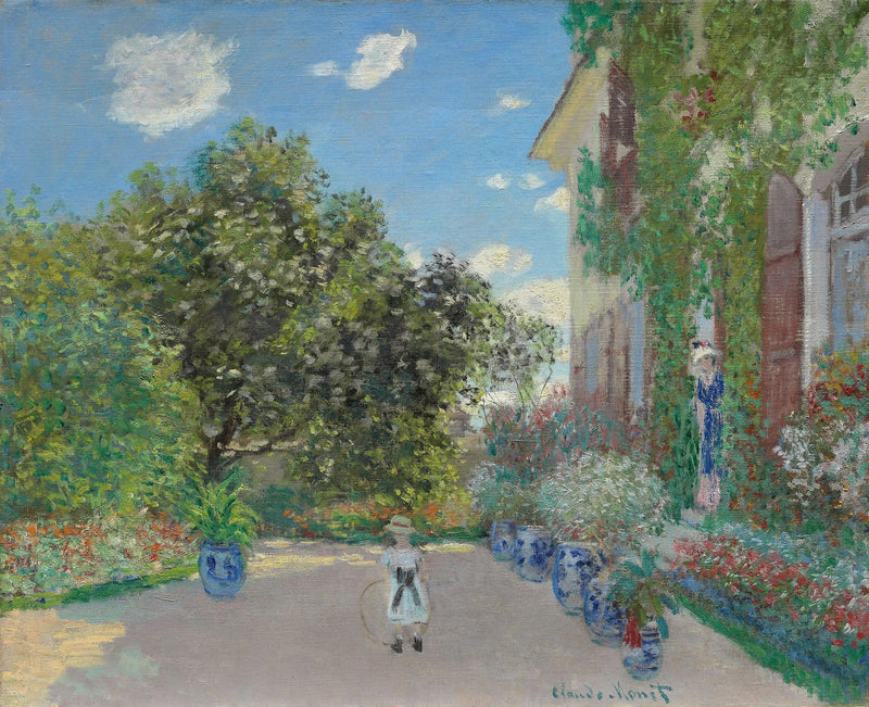Casa do artista em Argenteuil - Claude Monet