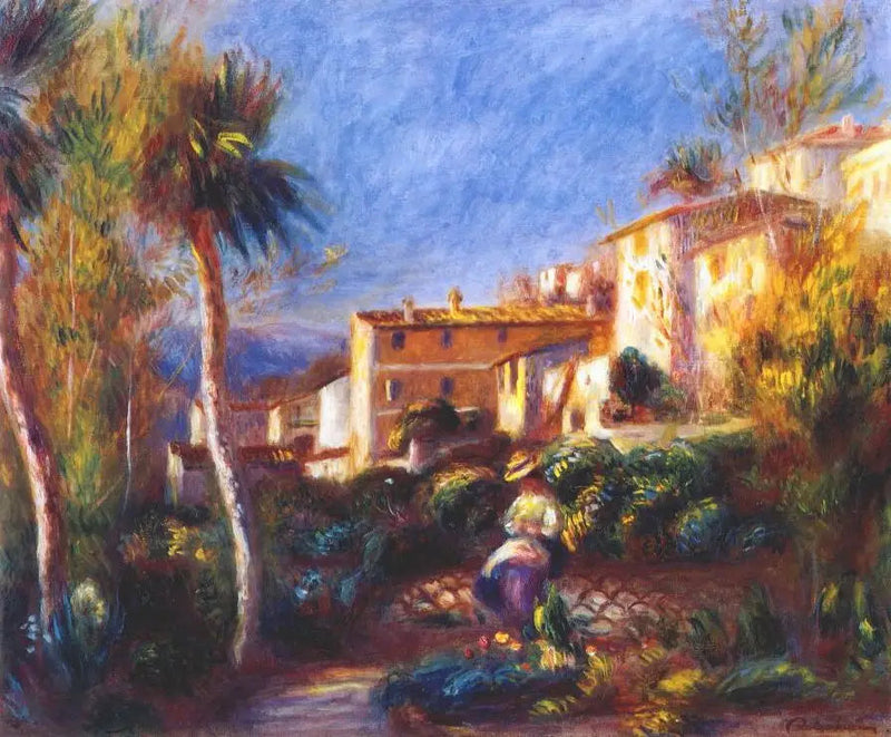 Casa da Posta em Cagnes - Pierre-Auguste Renoir