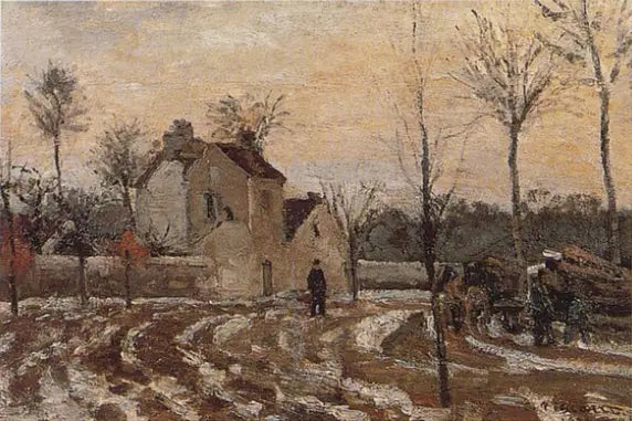Casa do Senhor Musy, Louveciennes - Camille Pissarro