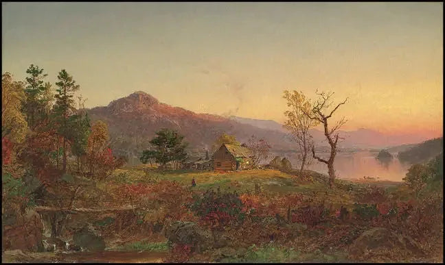 Casa do Pescador, Lago Greenwood - Jasper Francis Cropsey