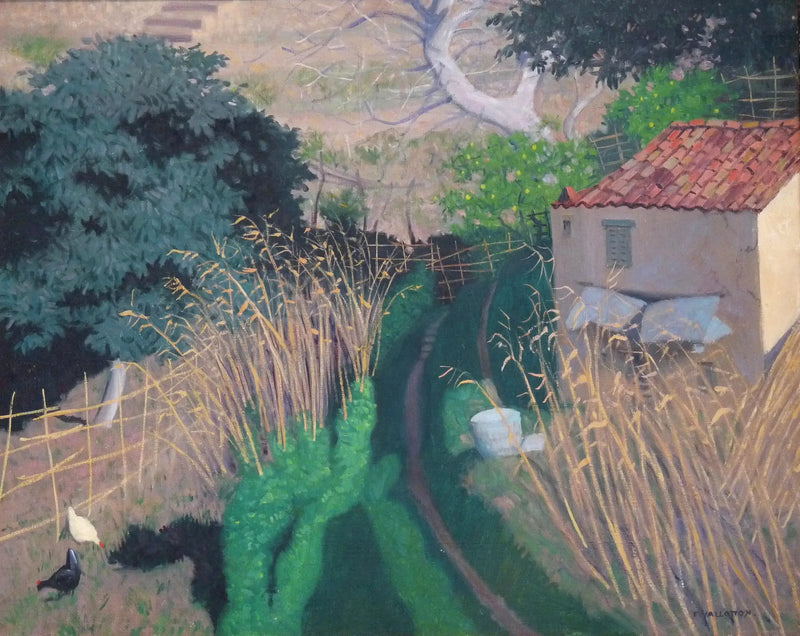Casa e juncos - Félix Vallotton
