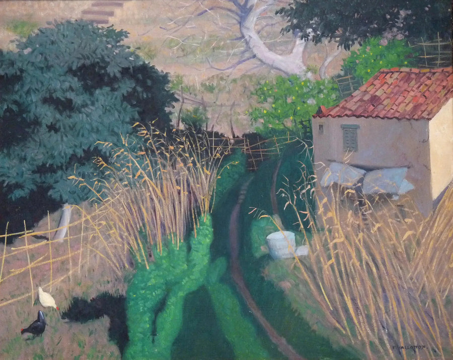 Casa e juncos - Félix Vallotton