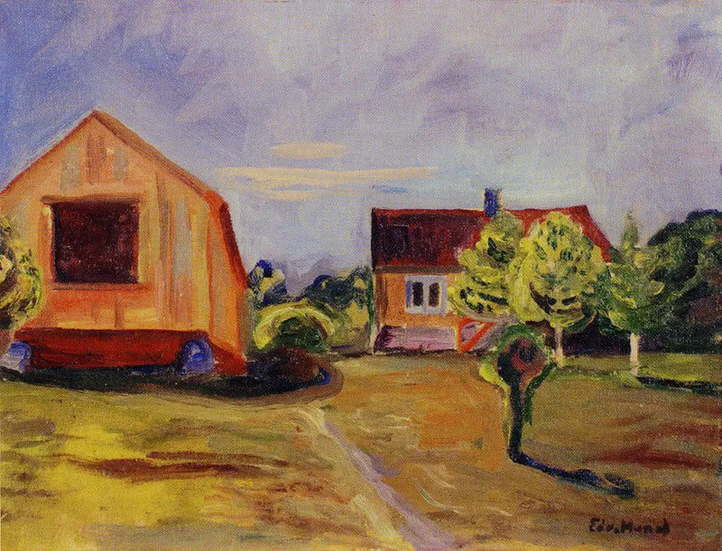casa e estúdio de Munch em Åsgardstrand - Edvard Munch