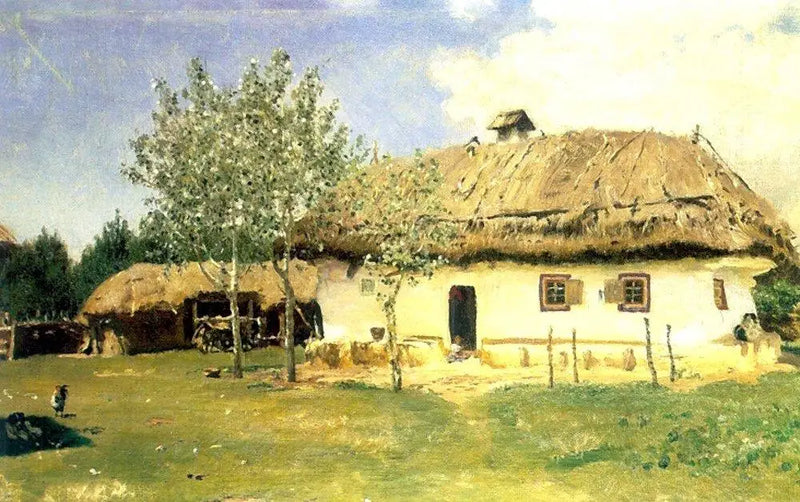 Casa campesina ucraniana - Ilya Repin