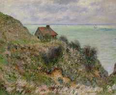 Casa do Pescador, tempo nublado W734 - Claude Monet