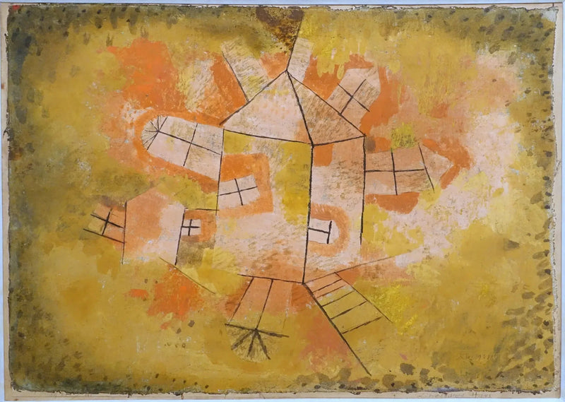 Casa giratória - Paul Klee