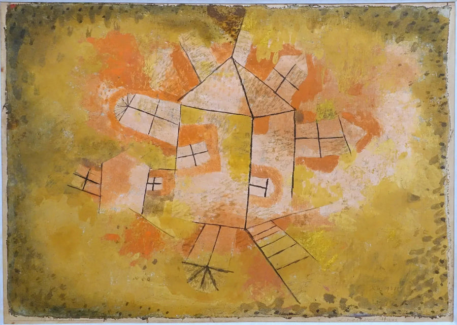 Casa giratória - Paul Klee