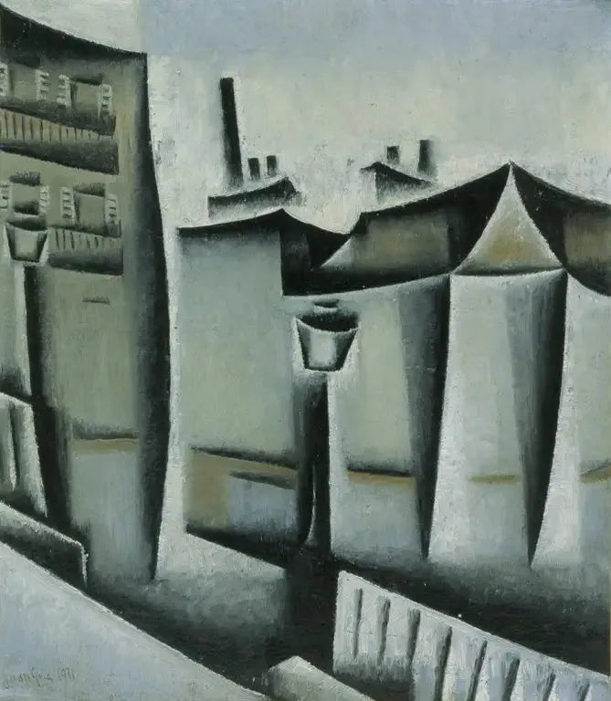 Casas em Paris - Juan Gris