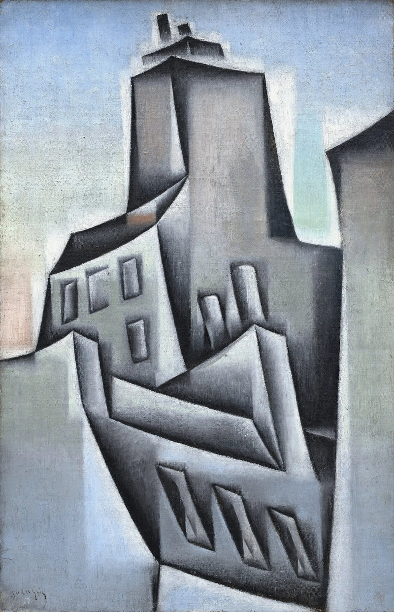 Casas em Paris - Juan Gris