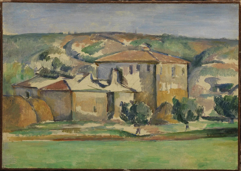 Casas Provençais, Encagnane - Paul Cézanne